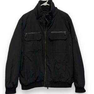 Calvin Klein black water resistant bomber jacket